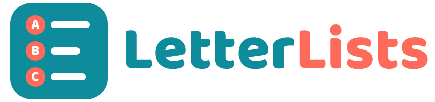 LetterLists